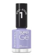 Rimmel Super Gel Nail Polish 028 Purple Haze Nagellack Gel Purple Rimm...