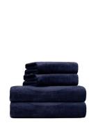 Towel 45X65Cm Home Textiles Bathroom Textiles Towels Blue Rosemunde