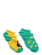 2-Pack Kids Monkey & Banana Low Socks Sockor Strumpor Multi/patterned ...
