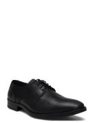 James Shoes Business Laced Shoes Black Playboy Footwear