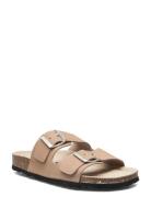 Bianco Biaolivia Sandal Suede Beige