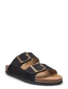 Slipper Platta Sandaler Black Sofie Schnoor