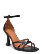 Sandals Sandal Med Klack Black Billi Bi