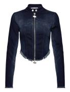 Cannari Concept Tight Denim Shirt Blå