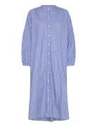 Moshi Moshi Mind Lauren Shirtdress Stripe Blå