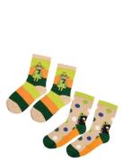 Snufkin Socks 2Pack Sockor Strumpor Multi/patterned Martinex