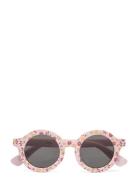 Printed Frame Sunglasses Solglasögon Pink Mango
