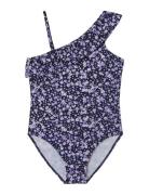 Nkfzora Swimsuit Baddräkt Badkläder Blue Name It