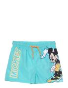 Swimming Shorts Badshorts Blue Mickey Mouse