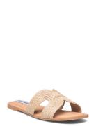 Zap Sandal Platta Sandaler Beige Steve Madden