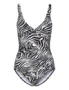 Panos Emporio Zebra Simi Swimsuit Svart