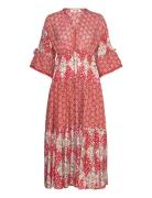 Dvf Boris Dress Maxiklänning Festklänning Red Diane Von Furstenberg