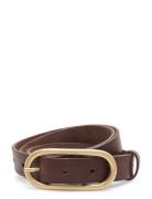 DEPECHE Narrow Belt Brun