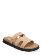 Missile Sandal Platta Sandaler Beige Steve Madden