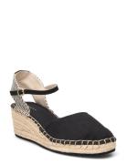 Luliza Espadrille Sandalette Med Klack Espadrilles Black GANT