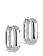 Square Hoops 18 Mm Accessories Jewellery Earrings Hoops Silver Enamel ...