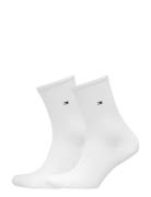 Th Women Sock Casual 2P Underwear Socks Regular Socks White Tommy Hilf...