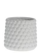 Dotsie Flower Pot Home Decoration Flower Pots White Lene Bjerre