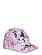 Cap In Sublimation Accessories Headwear Caps Pink Minnie Mouse