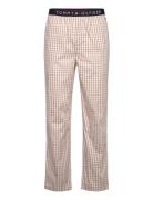 Woven Pant Print Mjukisbyxor Beige Tommy Hilfiger