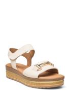 Sandal Sandal Med Klack Cream Gabor