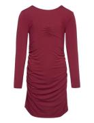 Rosemunde Kids Viscose Dress Burgundy