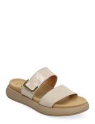 Slip-In Platta Sandaler Cream Gabor