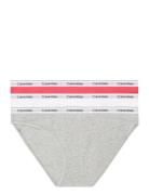 3 Pack Bikini Trosa Brief Tanga Grey Calvin Klein