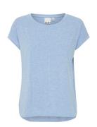 Ihrebel Ss6 Tops T-shirts & Tops Short-sleeved Blue ICHI