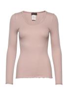 Silk T-Shirt Tops T-shirts & Tops Long-sleeved Rosemunde