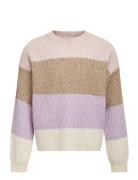 Kogsandy L/S Stripe Pullover Knt Noos Tops Knitwear Pullovers Multi/pa...