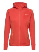 Skaland Hood W Jacket Brick L Sport Sweat-shirts & Hoodies Fleeces & M...
