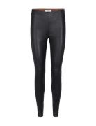 MOS MOSH Mmlucille Stretch Leather Legging Svart