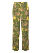 Recycled Polyester Trousers Bottoms Trousers Straight Leg Green Rosemu...