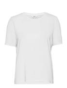 Objannie S/S T-Shirt Noos Tops T-shirts & Tops Short-sleeved White Obj...