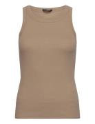 Bruuns Bazaar Katybb Rib Tank Top Khaki Green