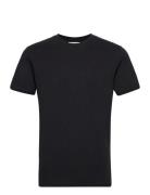 The Organic Tee Tops T-shirts Short-sleeved Black By Garment Makers