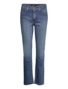Mid-Rise Straight Jean Bottoms Jeans Straight-regular Blue Lauren Ralp...