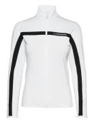 Janice Mid Layer Sport Sweat-shirts & Hoodies Fleeces & Midlayers Whit...