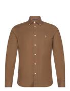 Uspa Shirt Esmar Men Tops Shirts Casual Brown U.S. Polo Assn.