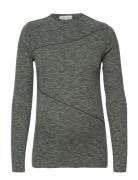 Mamalicious Mlreeve L/S Jrs Top Grå