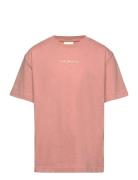 T-Shirt Tops T-shirts Short-sleeved Pink Sofie Schnoor Young