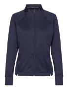 PUMA Golf W Cloudspun Heather Full Zip Jacket Marinblå