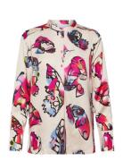 Coster Copenhagen Shirt In Butterfly Print Multi/patterned