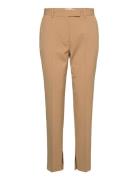Tailored Slim Pant Bottoms Trousers Suitpants Beige Calvin Klein