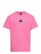 J Z.n.e. Tee Sport T-shirts Short-sleeved Pink Adidas Sportswear