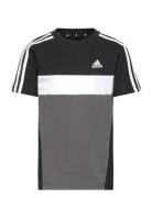 Adidas Sportswear J 3S Tib T Svart