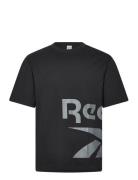 Gs Side Vector Ss Sport T-shirts Short-sleeved Black Reebok Performanc...