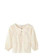 Lil'Atelier Nmfkaia Ls Loose Shirt Lil Kräm