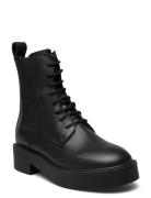 Cph576 Shoes Boots Ankle Boots Laced Boots Black Copenhagen Studios
